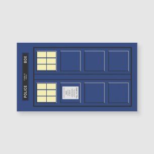 Carte Magnétique Royaume-Uni - Blue Police Public Call Box 1