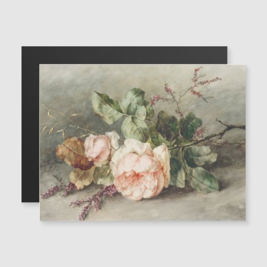 Carte Magnétique Rozen de Margaretha Roosenboom (Devant / Derrière)