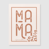 Carte Magnétique Russe Boho Mama (Devant)