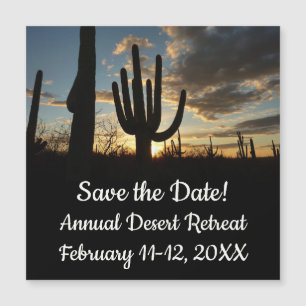 Carte Magnétique Saguaro Sunset II Arizona