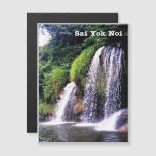 Carte Magnétique Sai Yok Noi - Cascades - Thaïlande -