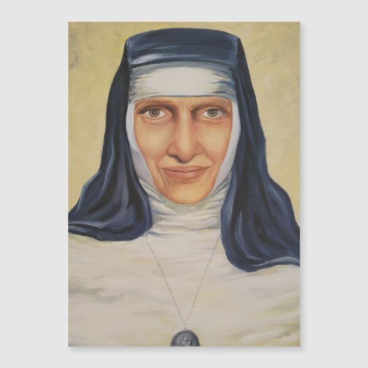 Carte Magnétique Saint Dulce des pauvres (Devant)