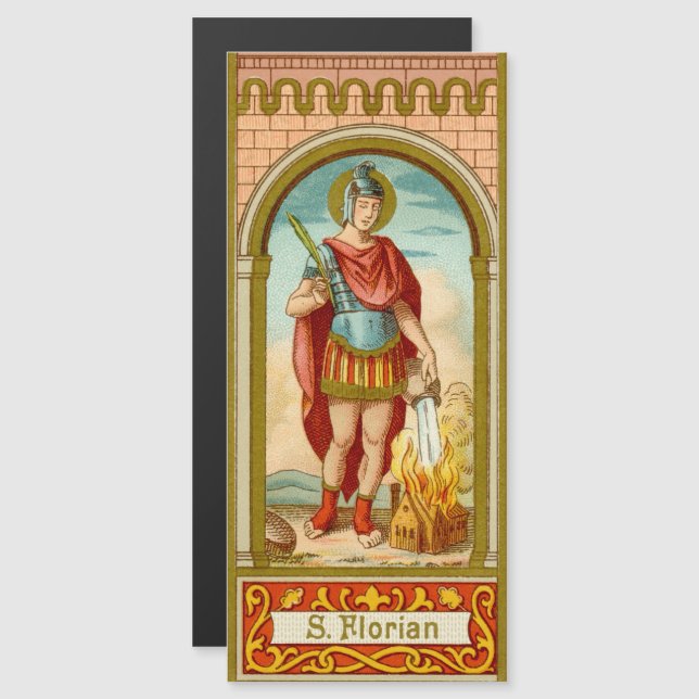 Carte Magnétique Saint Florian de Lorch (BK 032) (Devant / Derrière)