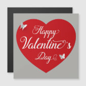 Carte Magnétique Saint Valentin (Devant / Derrière)