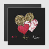 Carte Magnétique Saint-Valentin sauvage (Devant / Derrière)