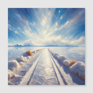 Carte Magnétique Salar de Uyuni, Bolivie