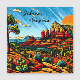 Carte Magnétique Salut de Sedona, Arizona