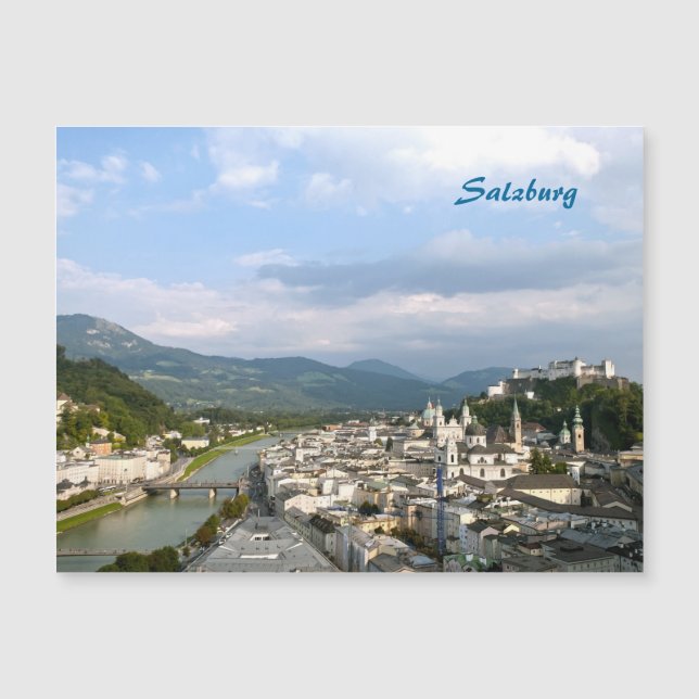 Carte Magnétique Salzbourg (Devant)