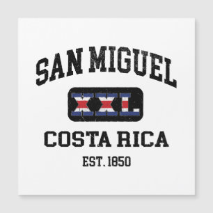 Carte Magnétique San Miguel, Costa Rica - XXL Athletic