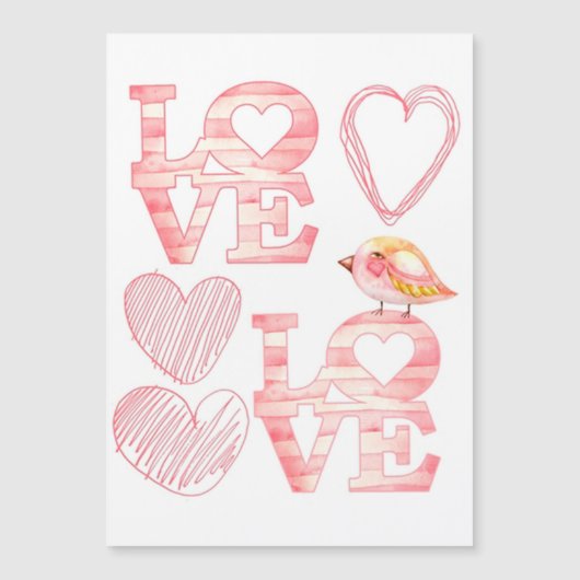 Carte Magnétique San Valentín (Devant)