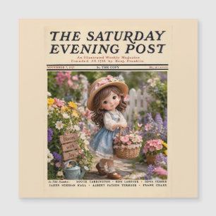 Carte Magnétique Saturday Evening Post