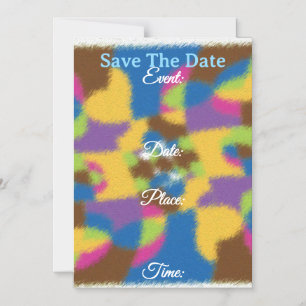 Carte Magnétique "Sauvez la Date"