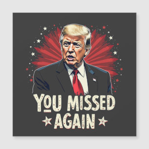 Carte Magnétique Sauvez les animaux de compagnie Trump Election