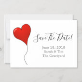 carte magnétique save The Date (Recto)