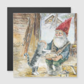 Carte Magnétique Scandinavian Christmas (Devant / Derrière)