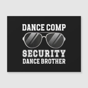 Carte Magnétique Sécurité de la compétition de danse Frère d'un dan