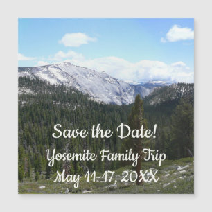 Carte Magnétique Sierra Nevada Mountains II de Yosemite