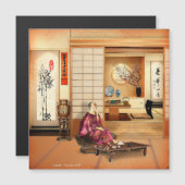 Carte Magnétique Silky Rice Powder (Devant / Derrière)