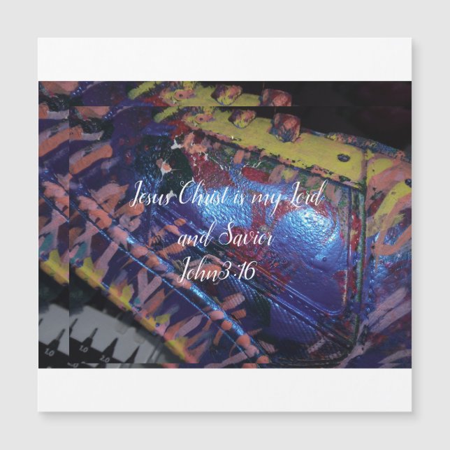 Carte Magnétique Skateboard (Devant)