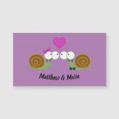 Carte magnétique Snails In Love (Devant)