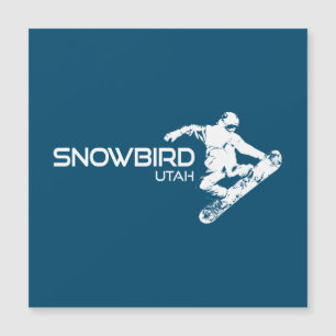 Carte Magnétique Snowbird Utah Snowboardeur