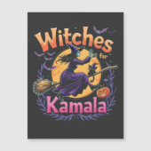 Carte Magnétique Sorcières pour Kamala Dame Chienne sans Enfants Ha (Devant)