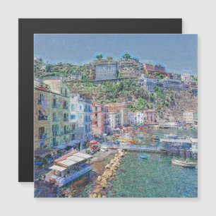 Carte Magnétique SORRENTO, Marina Grande, Réfrigérateur