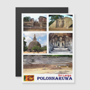 Carte Magnétique Sri Lanka - Polonnaruwa - Mosaïque -