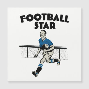 Carte Magnétique Star de Football