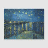 Carte Magnétique Starry Night Over the Rhone (1888) Vincent van Gog (Devant)