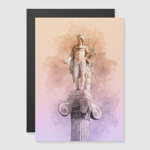 Carte Magnétique Statue grecque classique d'Apollo