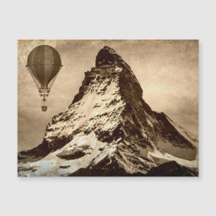 Carte Magnétique Steampunk Matterhorn
