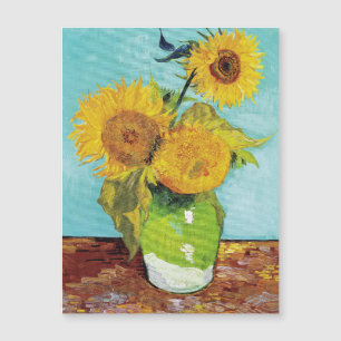 Carte Magnétique Sunflowers Vincent van Gogh