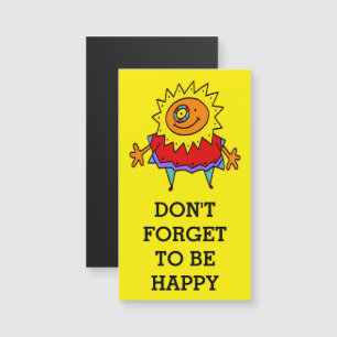 Carte Magnétique SUNNY LADY style comique + votre backgr. & idées