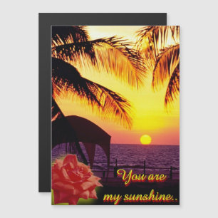 Carte Magnétique Sunshine Love