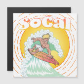 Carte Magnétique Surfer SoCal (Devant / Derrière)