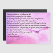 Carte Magnétique Sympathie profonde (Devant / Derrière)