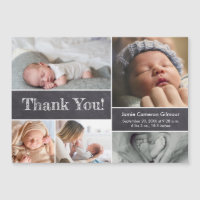 Tableau de bord Photos modernes Baby shower Merci