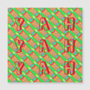 Carte Magnétique Tapis et chiffons Art pur abstrait suprême