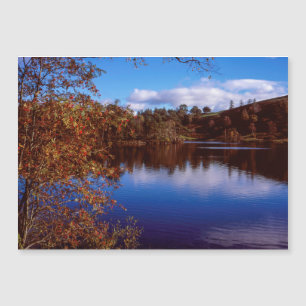 Carte Magnétique Tarn Hows sur une journée d'automne Cumbria Enland