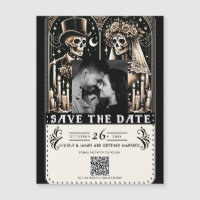 Tarot Skeletons Mariée Mariage de mariée Enregistr