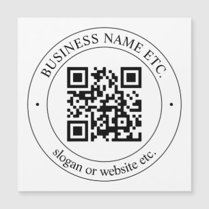 Carte Magnétique Téléchargez votre propre code QR et votre texte pe