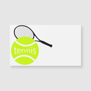 Carte Magnétique Tennis