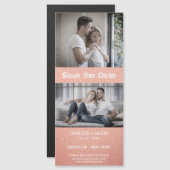 Carte Magnétique Textile corallien Textile Textile Engagé Couple ro (Devant / Derrière)