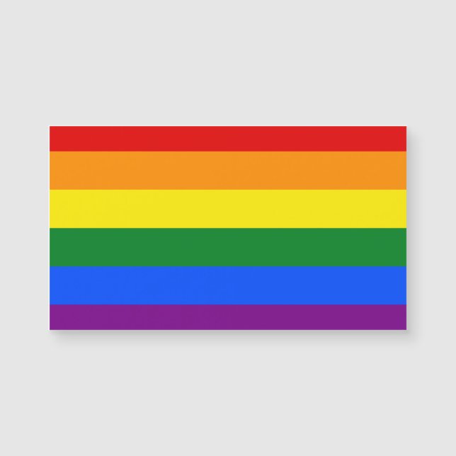 Carte Magnétique The Colors of the rainbow (Devant)