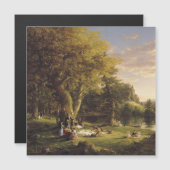 Carte Magnétique Thomas Cole Le Pic-Nic (Devant / Derrière)