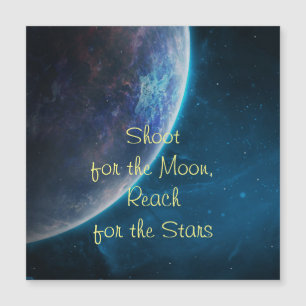 Carte Magnétique Tir pour la lune