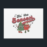 Carte Magnétique Tis The Season To Be Jolly Christmas Santa Retro G<br><div class="desc">C'Est La Saison D'Être Jolly Noël Père Noël Retro Super</div>