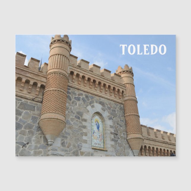 Carte Magnétique Toledo, Espagne (Devant)