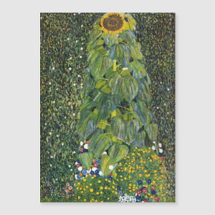 Carte Magnétique Tournesol par Gustav Klimt